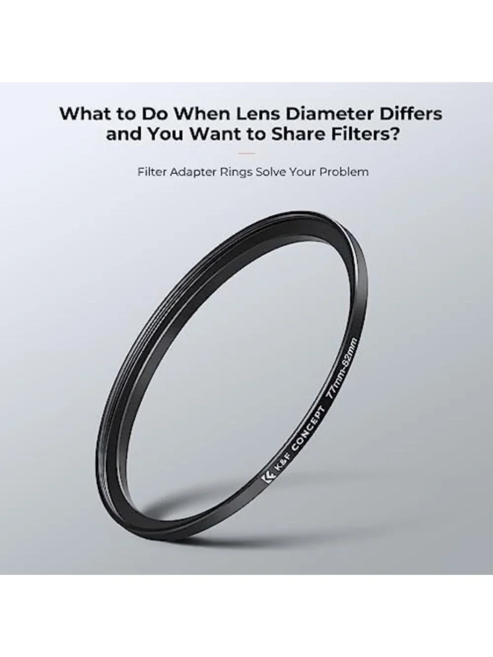 18-Piece Filter Ring Adapter Set for Photography - Versatile Lens Accessories